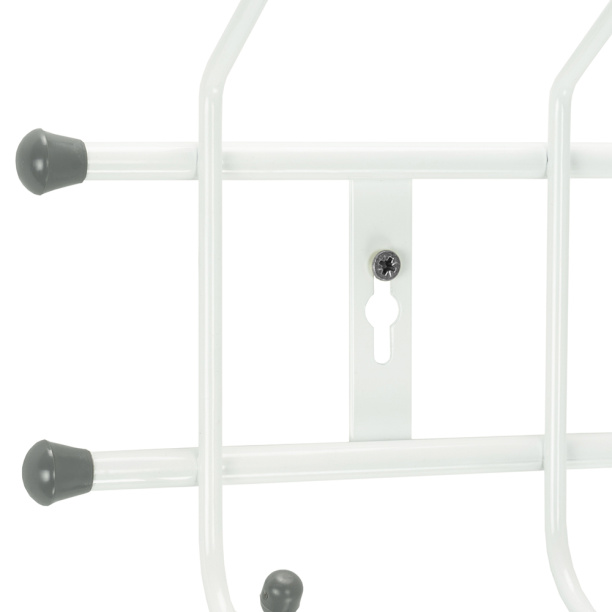 Вешалка настенная Ника ВН3 28,5х6,7х18 см белая от магазина ЛесКонПром.ру