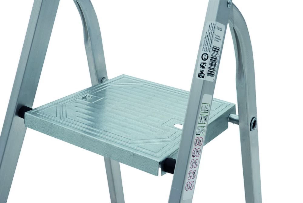 Стремянка алюминиевая Новая Высота 10 ступеней (арт. 1110110) от магазина ЛесКонПром.ру