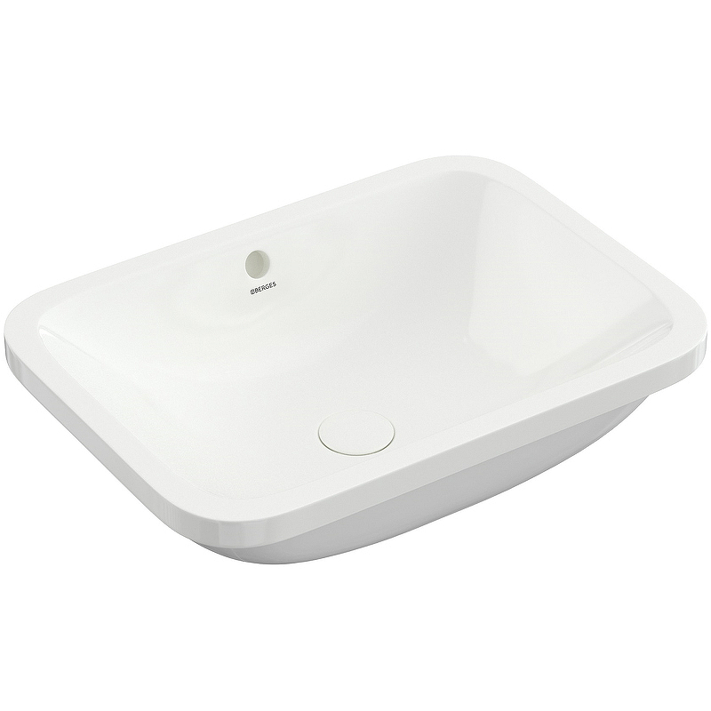 Раковина Berges Ego 55 181006 Белая глянцевая от магазина ЛесКонПром.ру