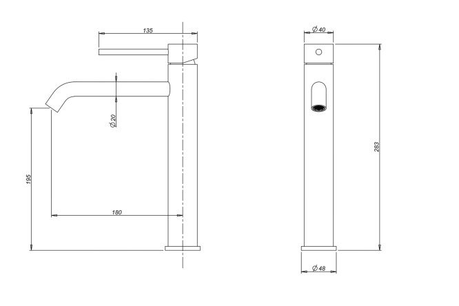 Смеситель для раковины MILACIO Ultra 80517339 от магазина ЛесКонПром.ру