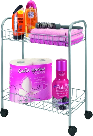 Полка Metaltex Madrid 34.13.02 2-ярусная от магазина ЛесКонПром.ру