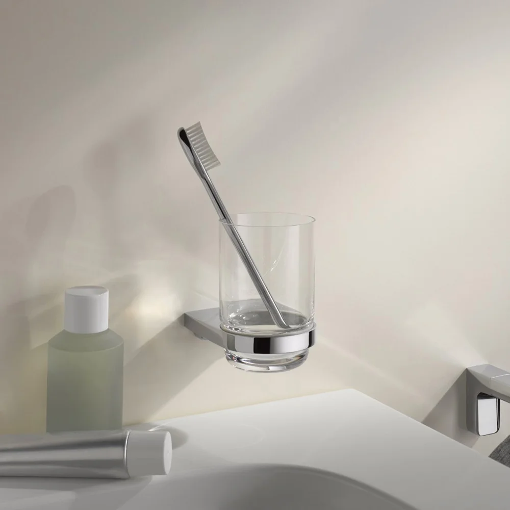 Стакан Keuco Collection Moll 12750 хром от магазина ЛесКонПром.ру