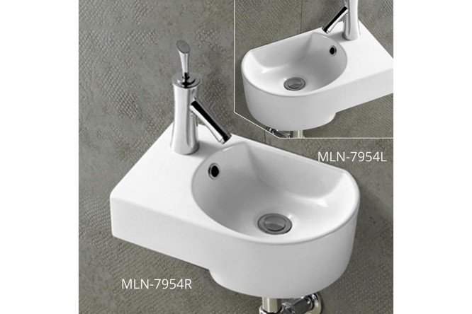 Раковина подвесная MLN-7954R 80536351 от магазина ЛесКонПром.ру