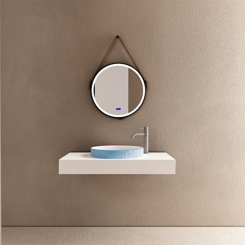 Раковина-чаша Abber Stein 40 AS2604Blau Голубая от магазина ЛесКонПром.ру