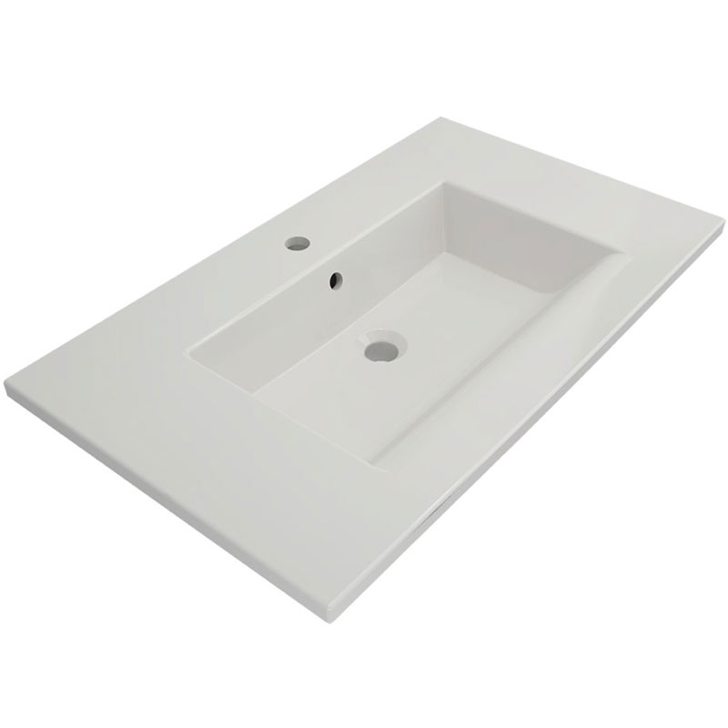 Раковина Bocchi Milano 80 1113 Белая глянцевая от магазина ЛесКонПром.ру