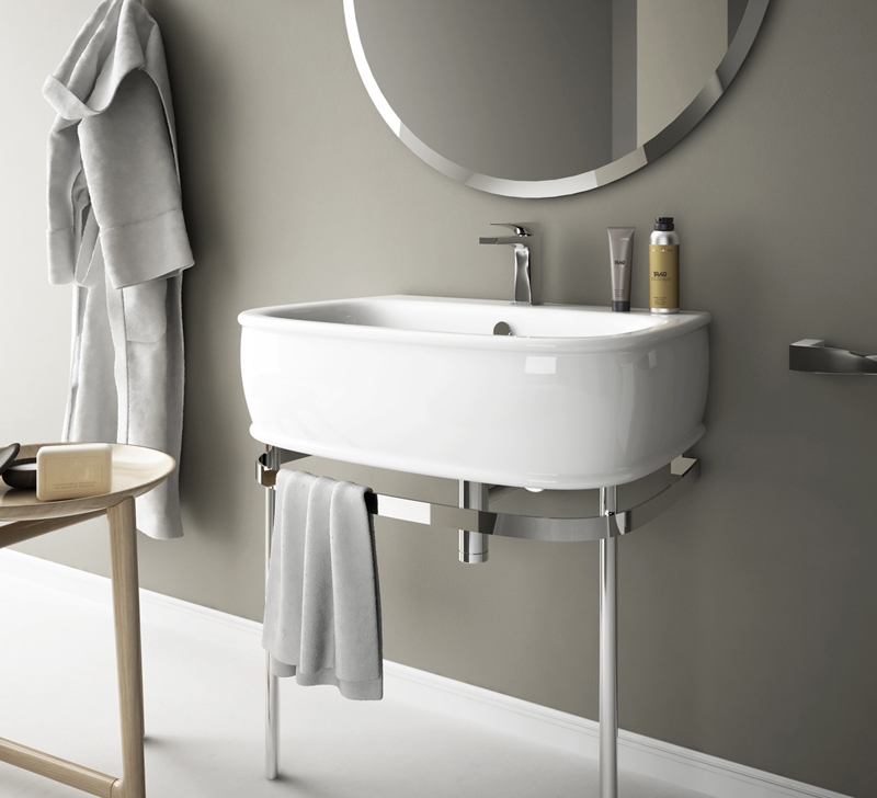 Раковина Artceram Azuley 72 AZL003 01 00 Белая от магазина ЛесКонПром.ру