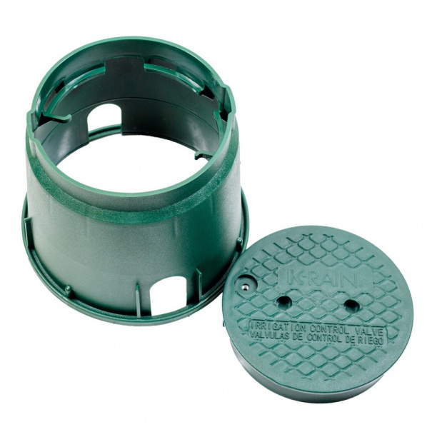 Короб для клапанов K-Rain 10'' круглый от магазина ЛесКонПром.ру