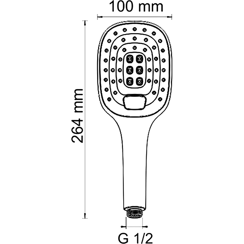 Душевая система WasserKRAFT Aller A171668 Хром от магазина ЛесКонПром.ру