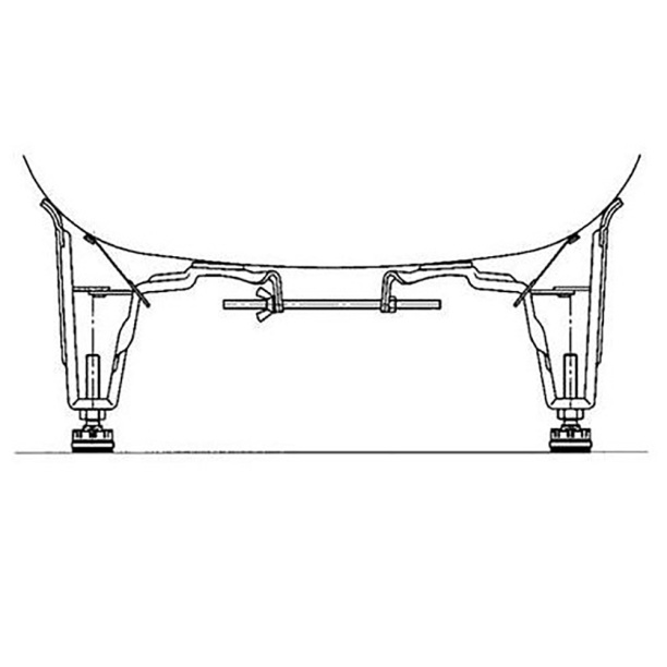 Ножки для ванн KALDEWEI от магазина ЛесКонПром.ру