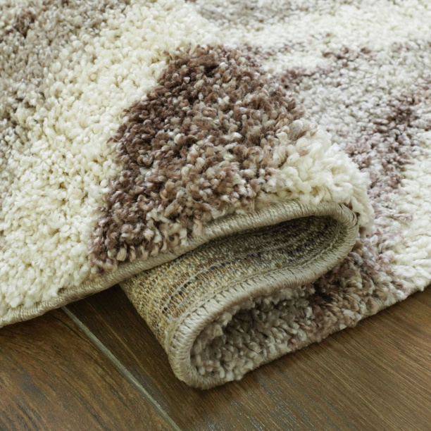 Ковролин Шегги кофейная волна 4 м от магазина ЛесКонПром.ру