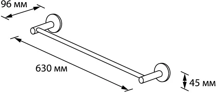 Полотенцедержатель Verran Chess 270-16 от магазина ЛесКонПром.ру