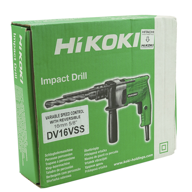 Дрель ударная HiKOKI DV16VSS 600 Вт от магазина ЛесКонПром.ру
