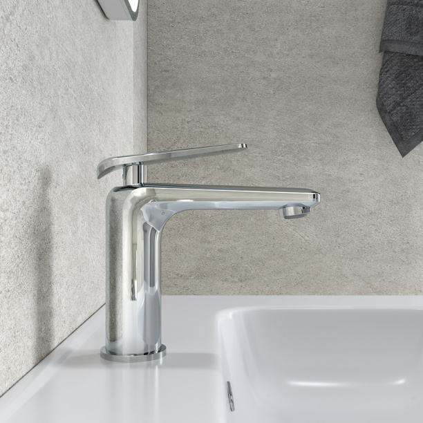 Смеситель для раковины IDDIS Dash хром от магазина ЛесКонПром.ру