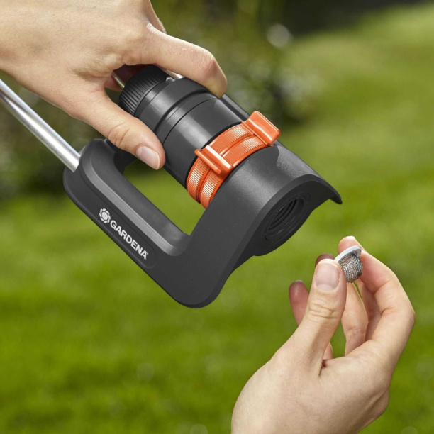 Дождеватель осциллирующий Aqua M Gardena от магазина ЛесКонПром.ру