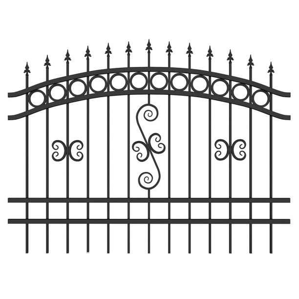 Секция ограждения Амея 1,25х2 м от магазина ЛесКонПром.ру