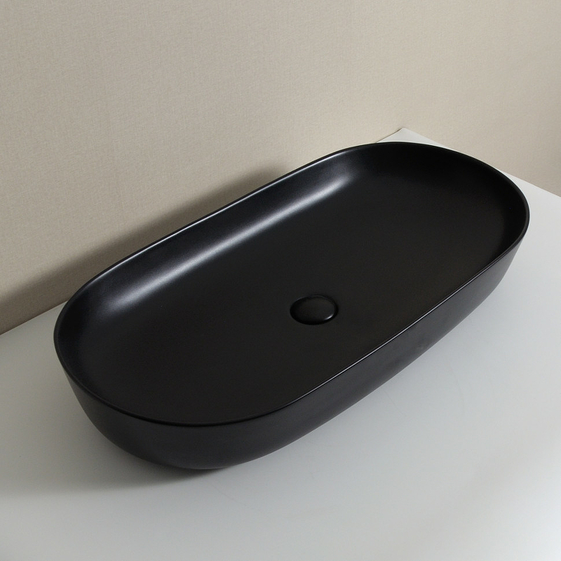 Раковина-чаша CeramaLux 60 78327-1MB Черная матовая от магазина ЛесКонПром.ру