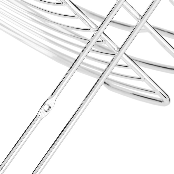 Полка сетчатая ЧМЗ Стамбул 3-ярусная угловая от магазина ЛесКонПром.ру