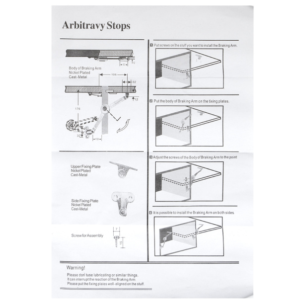 Механизм подъемный хром от магазина ЛесКонПром.ру