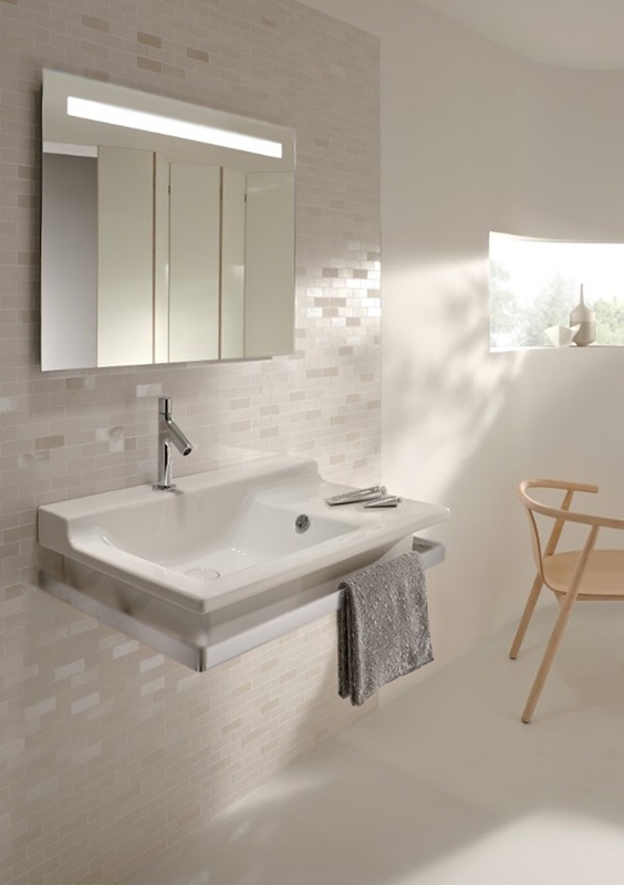 Раковина Jacob Delafon Soprano 80 EXL122-00 Белая от магазина ЛесКонПром.ру