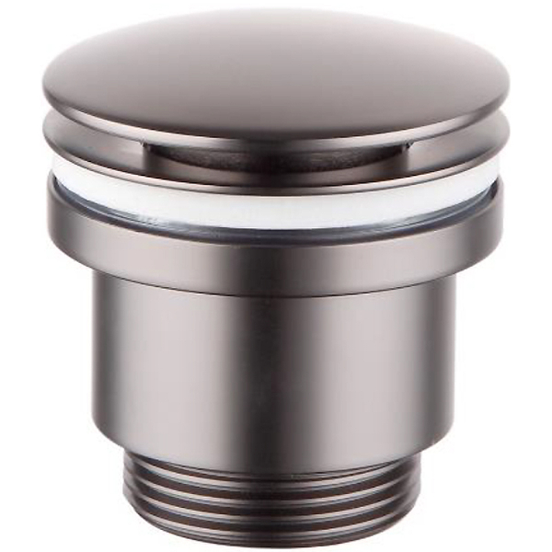 Донный клапан Lemark LM8500GM click-clack Графит от магазина ЛесКонПром.ру