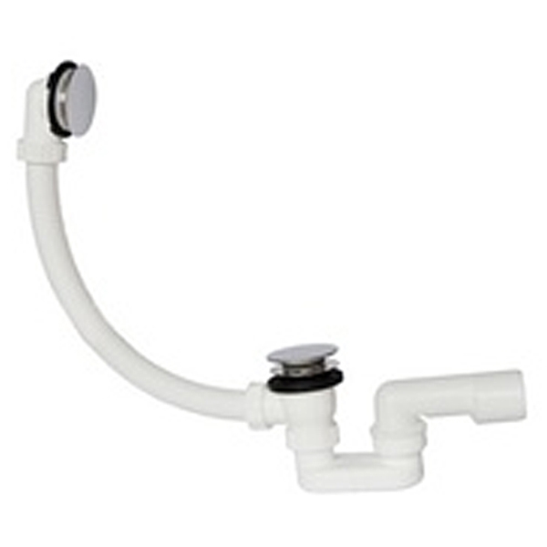 Слив-перелив PlastBrno EVK0150 Хром Белый от магазина ЛесКонПром.ру