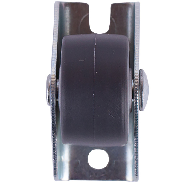 Ролик мебельный выкатной d15 черный от магазина ЛесКонПром.ру