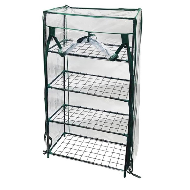 Парник для подоконника 46х24х106 см 4 полки от магазина ЛесКонПром.ру