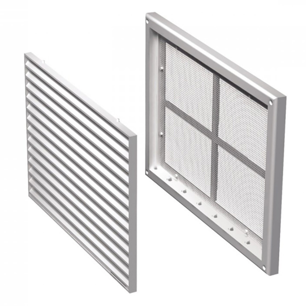 Вентиляционная решетка 221х299 мм сетчатая рамка MV170s VENTS от магазина ЛесКонПром.ру