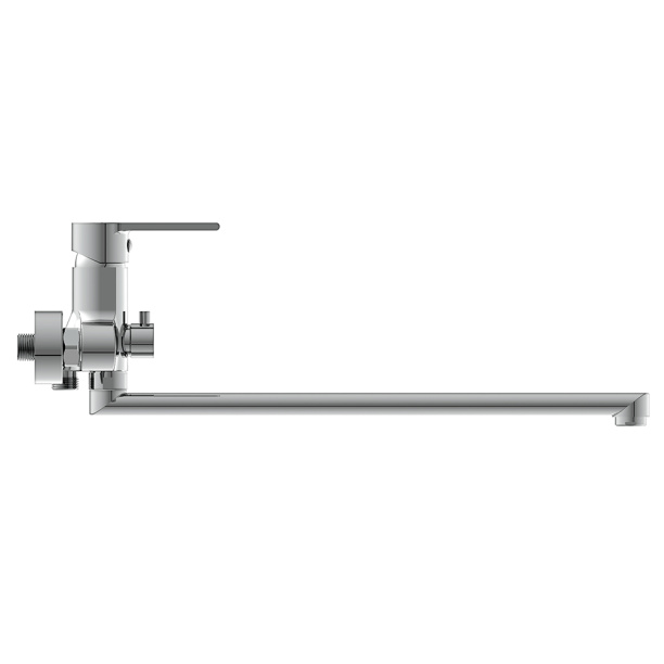 Смеситель для ванны Cersanit Brasko длинный излив хром от магазина ЛесКонПром.ру