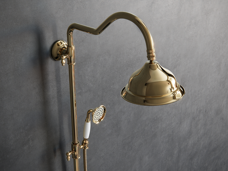 Душевая система Laguraty 7001A Золото от магазина ЛесКонПром.ру