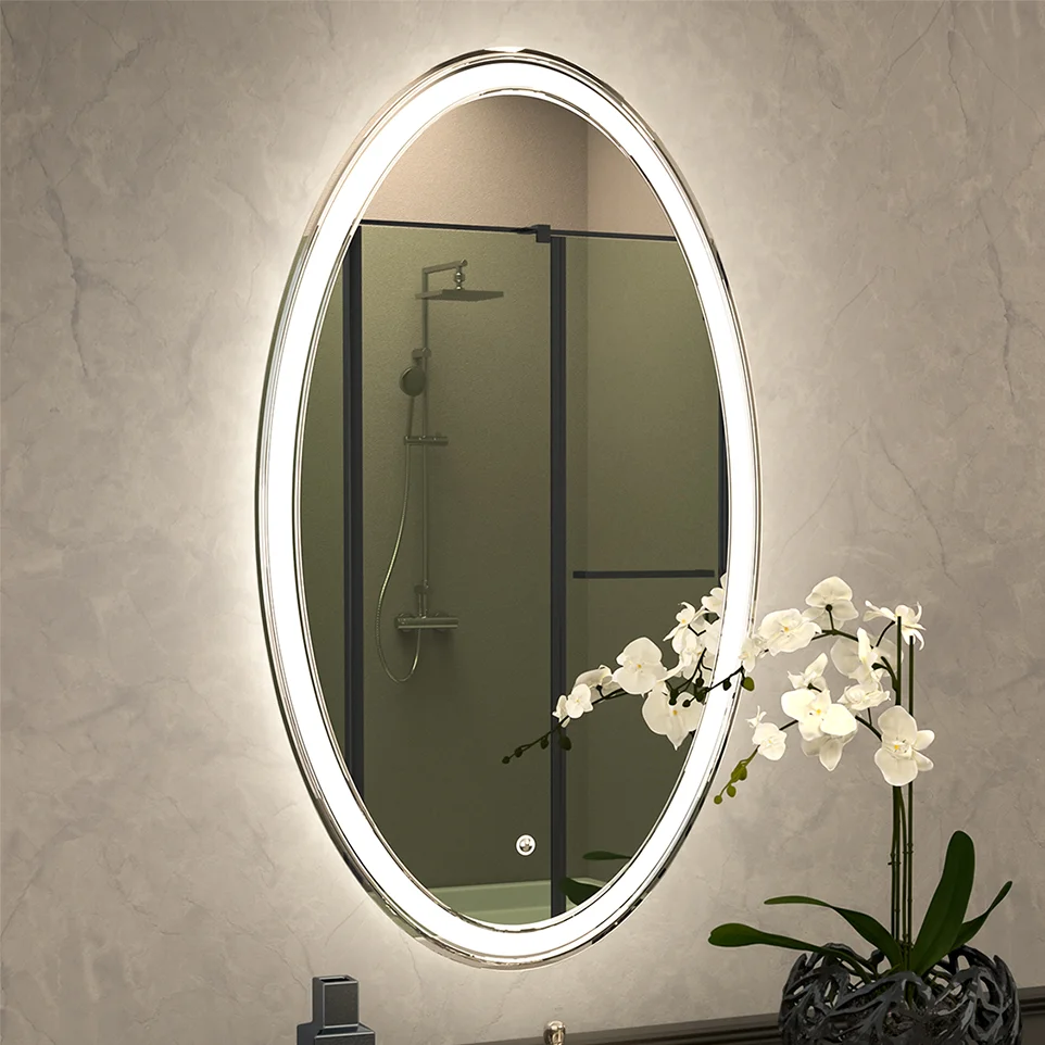 Зеркало Emmy Флокс 50 с подсветкой от магазина ЛесКонПром.ру