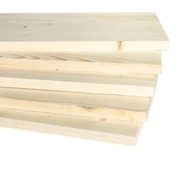 Мебельный щит (без сучков) сосна 18х500х3000 мм от магазина ЛесКонПром.ру