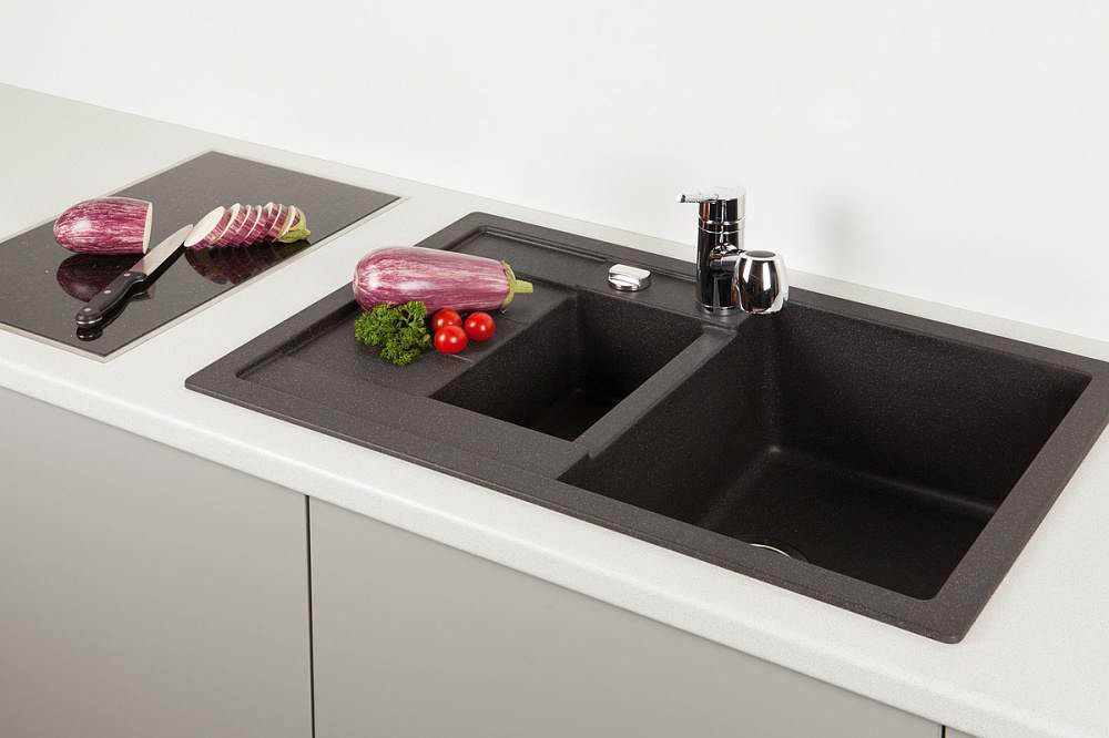 Кухонная мойка ASTER 60D CRISTALITE 700759 SCHOCK от магазина ЛесКонПром.ру