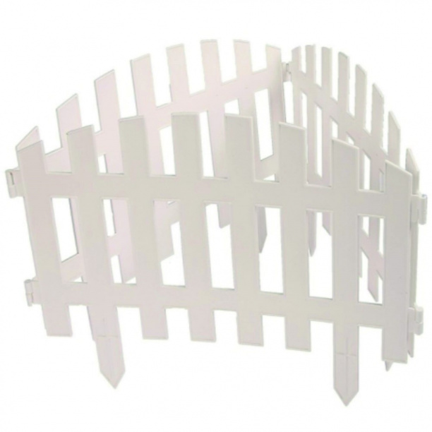 Забор декоративный RENESSANS белый от магазина ЛесКонПром.ру