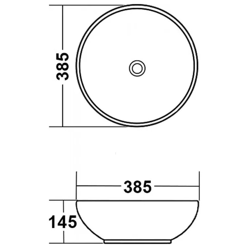 Раковина-чаша Melana 38 MLN-T4005-B9 Фиолетовая от магазина ЛесКонПром.ру
