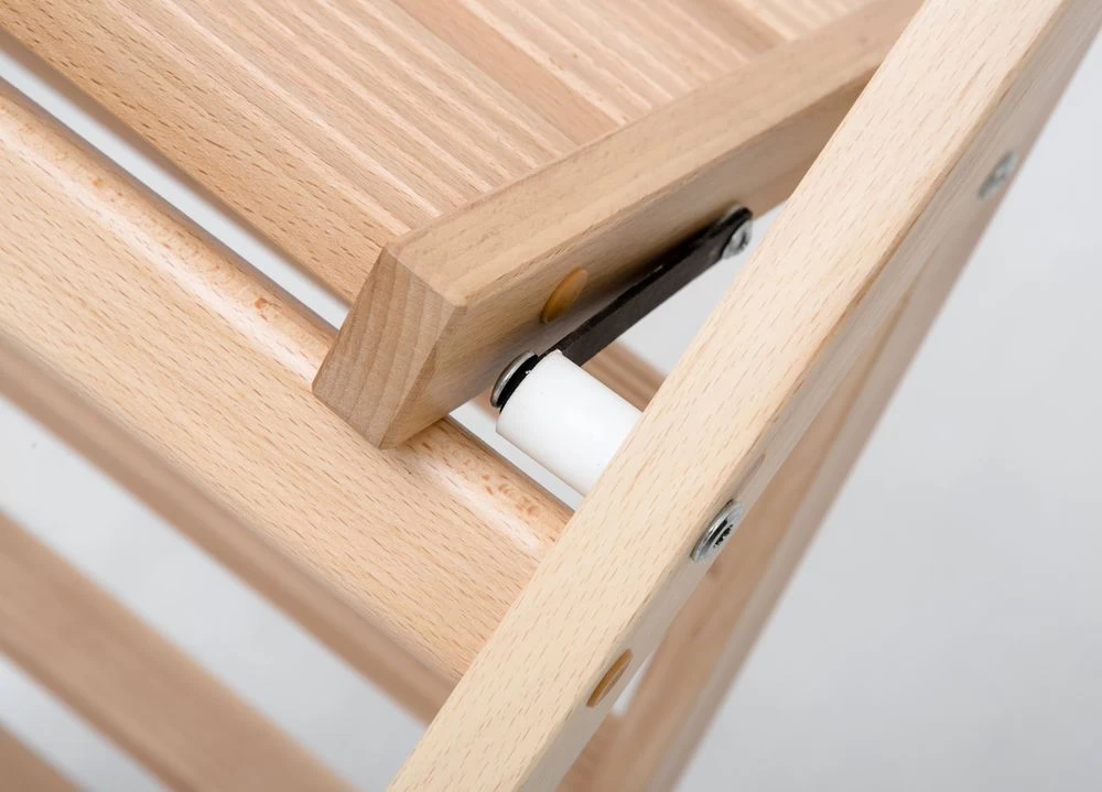 Стремянка деревянная Hoz-Block Батя 2 ступени Светлая (арт. СДБ-2С) от магазина ЛесКонПром.ру