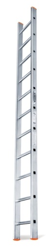 Односекционная алюминиевая лестница КЛАССИК 12 ступеней Эйфель от магазина ЛесКонПром.ру