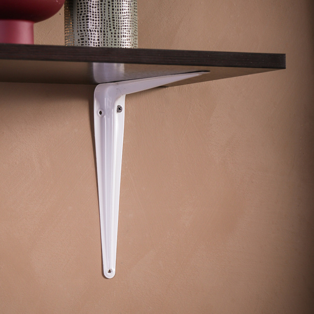 Кронштейн Практик 225х200 мм белый от магазина ЛесКонПром.ру