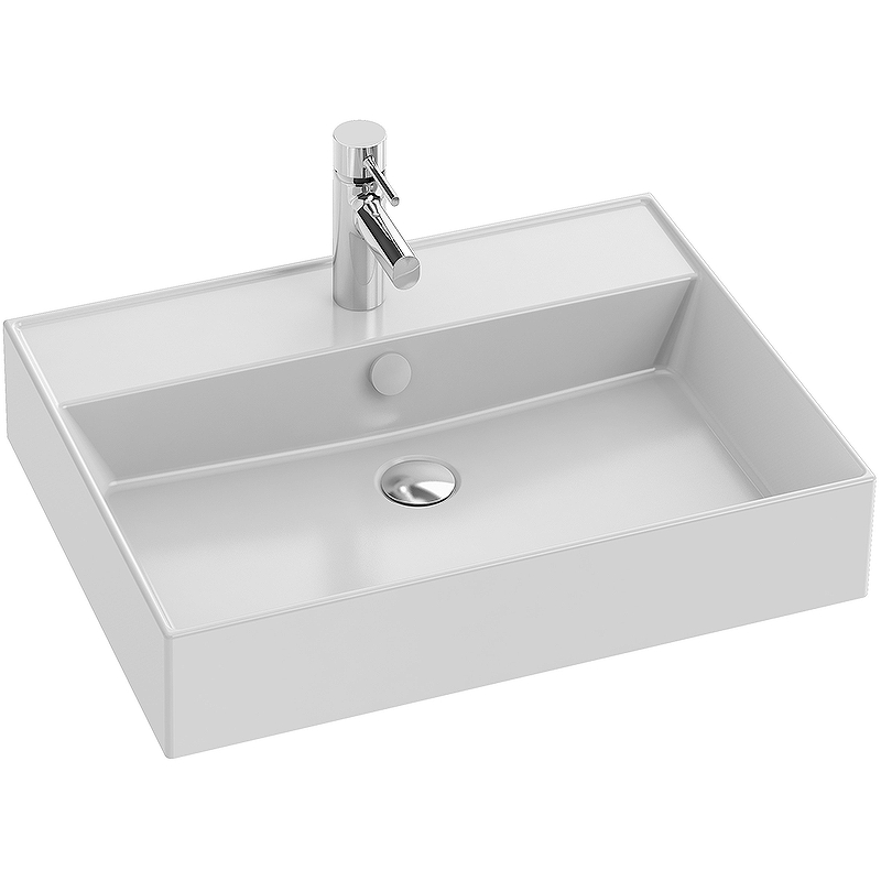 Раковина Jacob Delafon Vivienne 60 EXBH112-00 Белая от магазина ЛесКонПром.ру