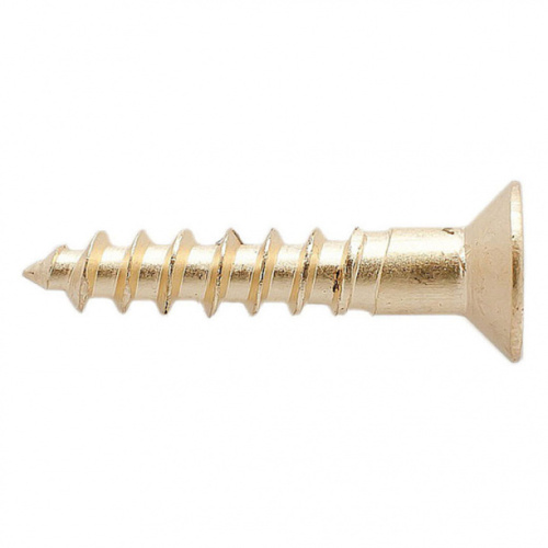 Шурупы латунные с потайной головкой
