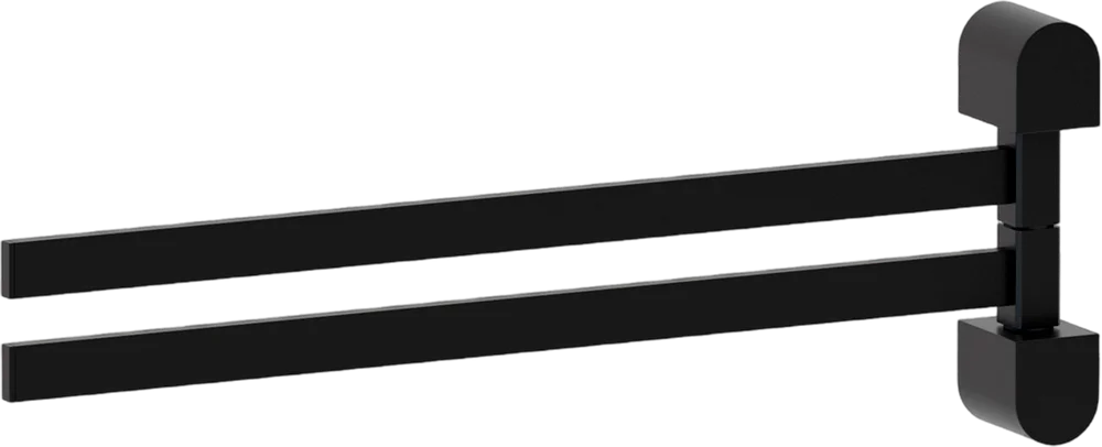 Полотенцедержатель Artwelle Schwarz 7731 поворотный, черный от магазина ЛесКонПром.ру