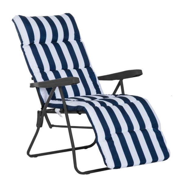 Кресло складное 154х66х105 см многопозиционное от магазина ЛесКонПром.ру