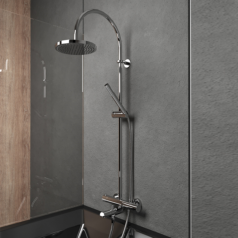 Душевая система Paini Cox 78CR687TH1KM Хром от магазина ЛесКонПром.ру