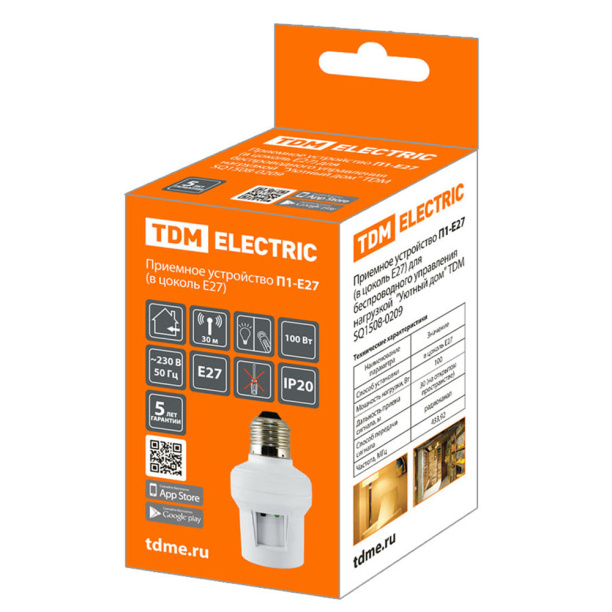 Реле в цоколь TDM «Уютный дом» от магазина ЛесКонПром.ру