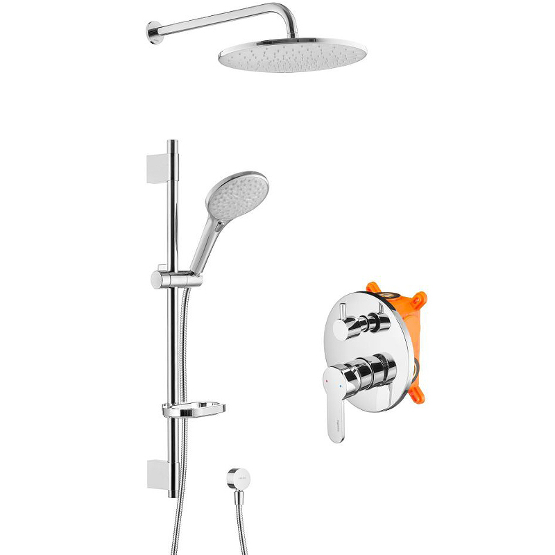 Душевая система Swedbe Platta 5536 Хром от магазина ЛесКонПром.ру