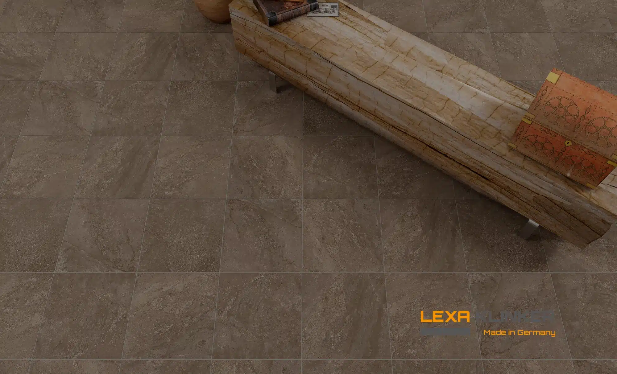 КЛИНКЕРНАЯ СТУПЕНЬ FRANKFURT ERDBRAUN от магазина ЛесКонПром.ру