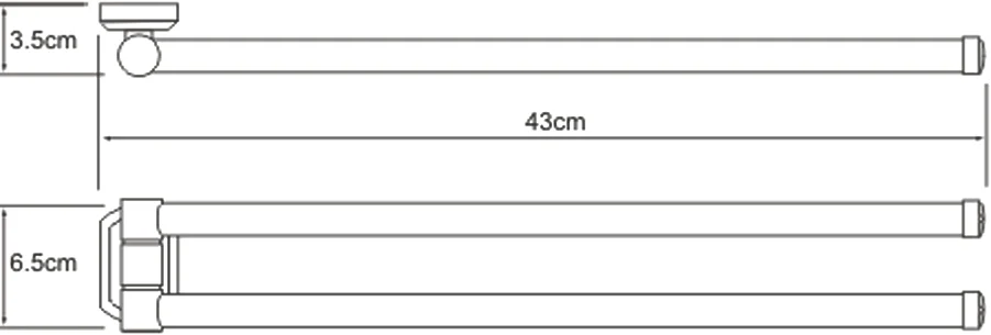 Полотенцедержатель Wasserkraft Oder K-3031 от магазина ЛесКонПром.ру
