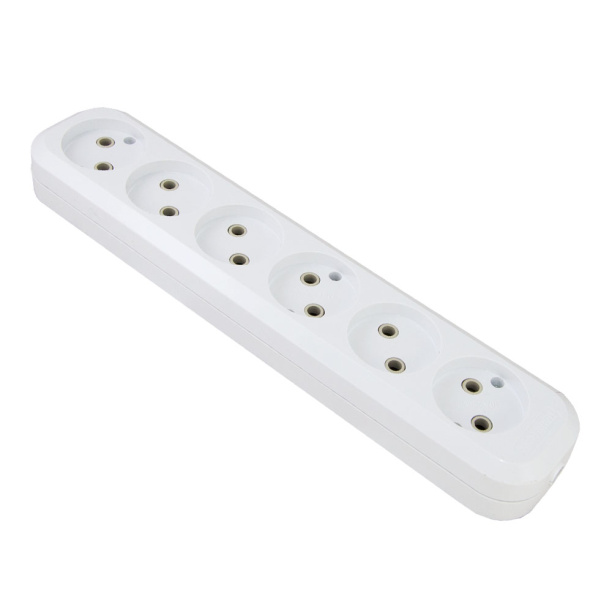 Колодка TDM ELECTRIC 6 гнезд без заземления от магазина ЛесКонПром.ру