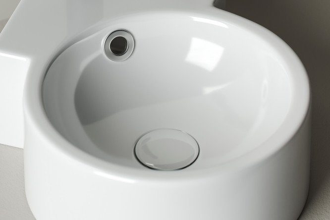 Умывальник подвесной угловой CERAMICA NOVA Element 80551292 от магазина ЛесКонПром.ру