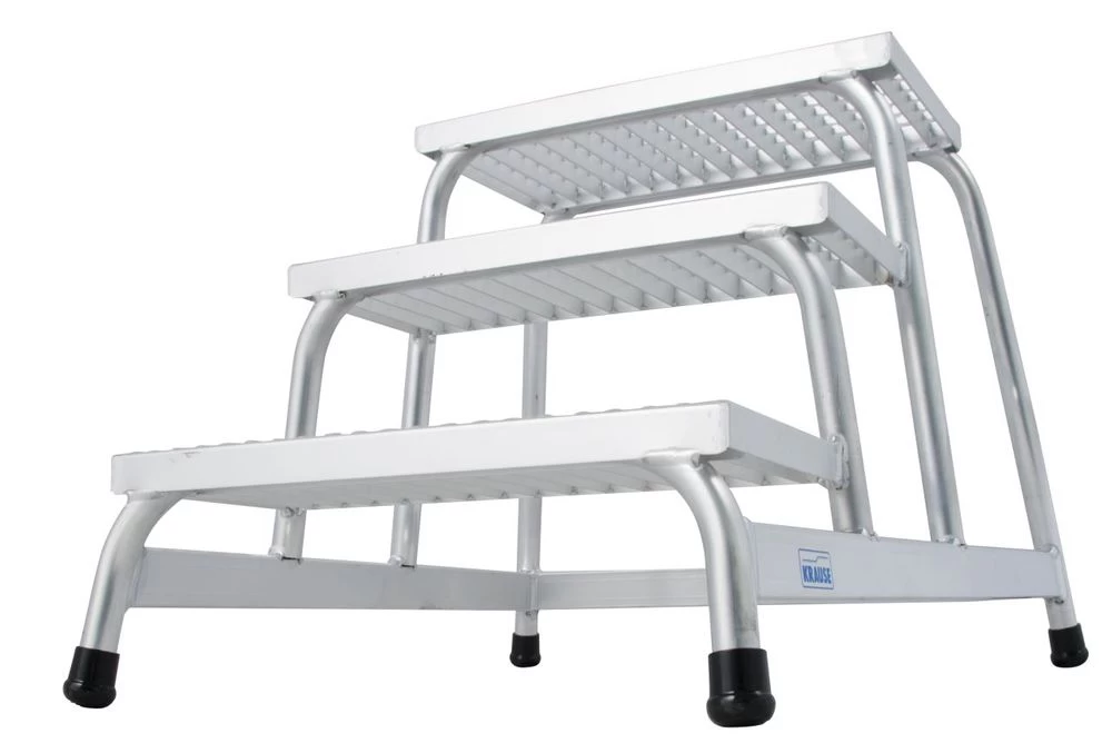 Монтажная подставка с решетчатыми ступенями STABILO 3 ступени KRAUSE арт.805331 от магазина ЛесКонПром.ру